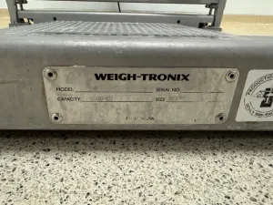 Weigh-Tronix DWS3636-0 36x36 Inch Heavy-Duty Floor Scale with Digital Indicator, 2 of 3