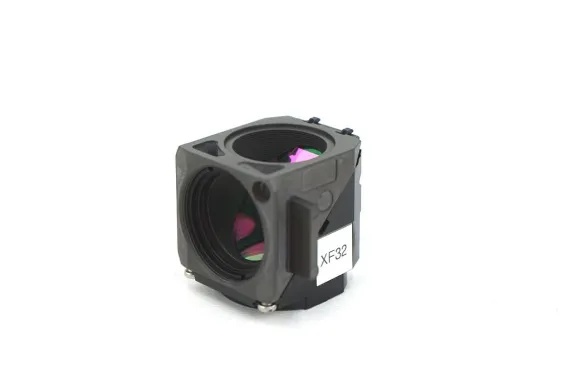 Zeiss Semrock XF32 / FilterSet 38 Fluorescence Filter Cube for GFP and FITC