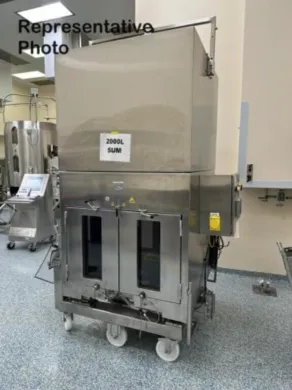 Pall 2000L LevMixer Single-Use Mixer for Bioprocessing Applications