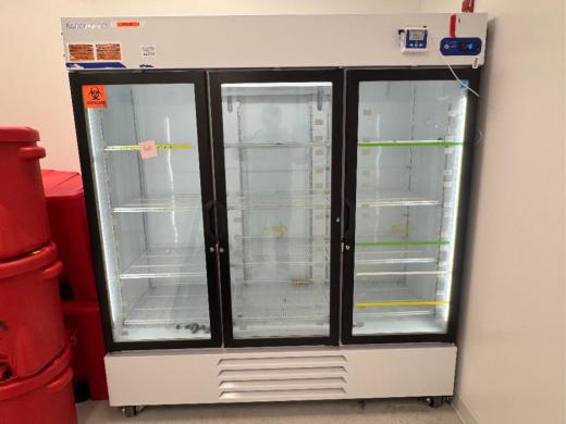 Fisherbrand Isotemp Triple Door Laboratory Refrigerator for Biomedical and Biotech Sample Storage-cover