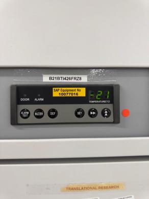 PHC Corporation MDF-U731M-PES Biomedical Freezer -30°C with Digital Temperature Controller and Alarm-cover