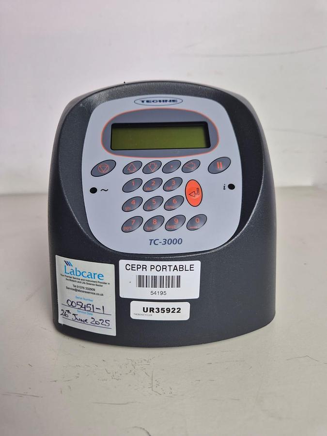 Techne TC 3000 Well Thermal Cycler PCR Instrument