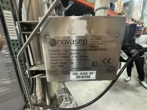Novasep Prochrom 80 Preparative Chromatography Column for Bioprocessing, 2 of 2