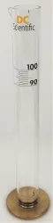 DC Scientific ASTM D86 100mL Volumetric Measuring Cylinder (Box of 4), 2 of 2