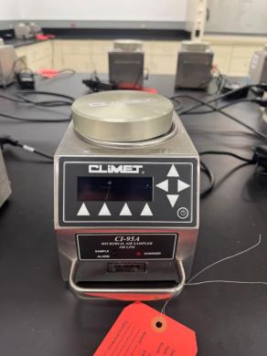 Climet CI-95A 100 LPM Microbial Air Sampler for Cleanroom Monitoring-cover