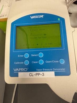 Wescor Vapro 5600 Vapor Pressure Osmometer for Precise Osmolality Measurement-cover