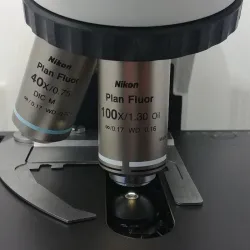 Nikon Eclipse E400 Biological Compound Microscope with Fluorite Optics, 6 of 8