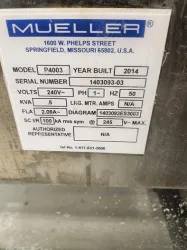 Mueller PyroPure WFI System with P7310 Steam Generators and P4003 Condensing System, 14 of 34