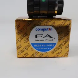 Computar M2514-MP2 25mm Fixed Focal Length C-Mount Lens with Manual Iris for Machine Vision, 2 of 6