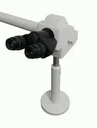 Nikon E400 Compound Microscope with Dual Head Side-by-Side Bridge, 8 of 9