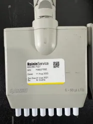 Rainin EDP3-Plus Multichannel Electronic Pipettes, Set of 3 with Tip Ejectors, 4 of 4
