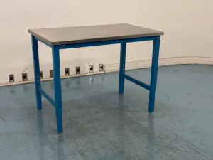 4-Foot Stainless Steel Laboratory Workbench Table, 2 of 2