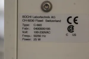Büchi C-660 Fraction Collector with C-601 Pump Module and C-615 Pump Manager, 3 of 3
