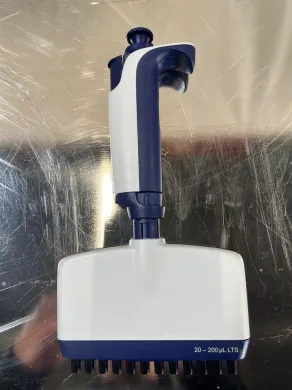 Rainin 12 Channel Pipet-Lite XLS Adjustable 20-200µL Multi-Channel Pipette for Liquid Handling