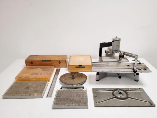 Gravograph Precision Engraving System with Letters and Accessories-cover