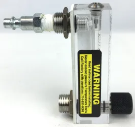 King Instrument 7530 Series 75mm Rotameter with Stainless Steel Components, 2 of 5