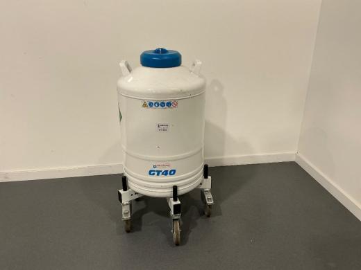 Air Liquide GT40 Liquid Nitrogen Storage Tank with Wheeled Mobility Base-cover