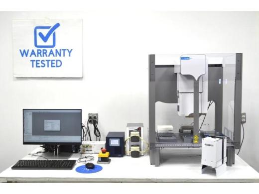 Agilent AssayMAP Bravo Protein Sample Prep Platform Liquid Handler with EXTRA 96LT Dispense Head Unit 2-cover