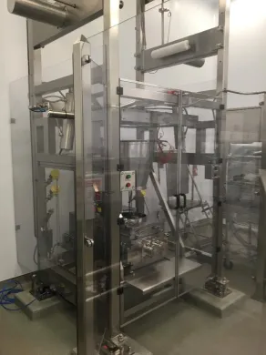 Lleal Super Sack Unloading Stand with Dual Oscillating Granulator and Electric Hoist