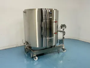 Pall Stainless Steel Jacketed 2000L Round Mixing Container for Bioprocessing, 2 of 4