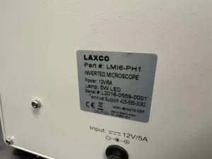 Laxco LMI6-PH1 Eco Inverted Microscope with LED Illumination, 3 of 3
