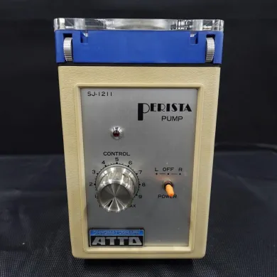 ATTO SJ-1211L Peristaltic Pump (Model 4534-2) for Low Flow Liquid Delivery