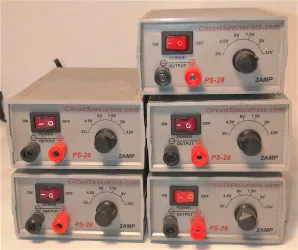Circuit Specialists PS-28 Multi-Output Regulated Switch-Mode Power Supply, 3 of 7