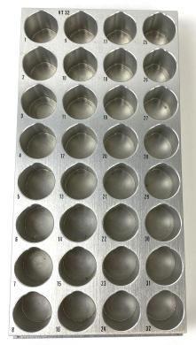 CTC Analytics PAL VT21-VT32 Sample Vial Rack for Automated Liquid Handling-cover