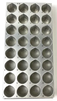 CTC Analytics PAL VT21-VT32 Sample Vial Rack for Automated Liquid Handling