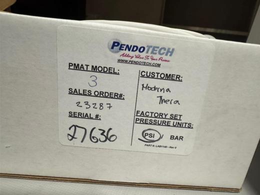 Pendotech PressureMAT Sensor Transmitter PMAT3 for Precision Pressure Measurement-cover