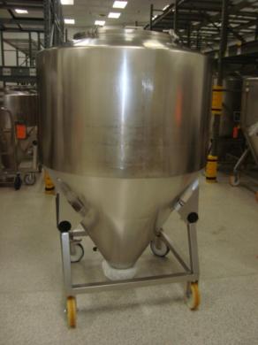 Bohle Mobile 1400 Liter Capacity Stainless Steel Storage Tote-cover