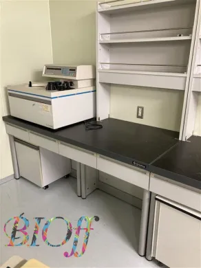 Oriental Side Experiment Bench with Short Reagent Shelf W180×D75×H80cm