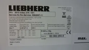 Liebherr LGex 3410 Mediline Refrigerator, 4 of 4