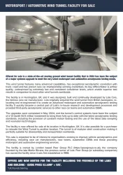 High-Performance Automotive Lola Wind Tunnel with 1,200m² Facility, Upgraded 2024, 3 of 11