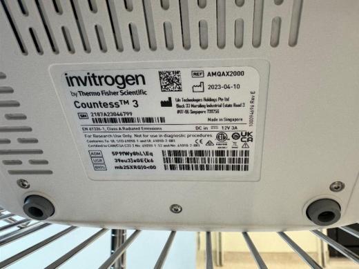 Invitrogen Countess 3 Automated Cell Counter with Viability and Concentration Analysis-cover