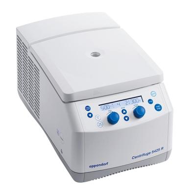 Eppendorf 5425R Refrigerated Centrifuge w/ FA-24x2 Fixed Angle Rotor-cover