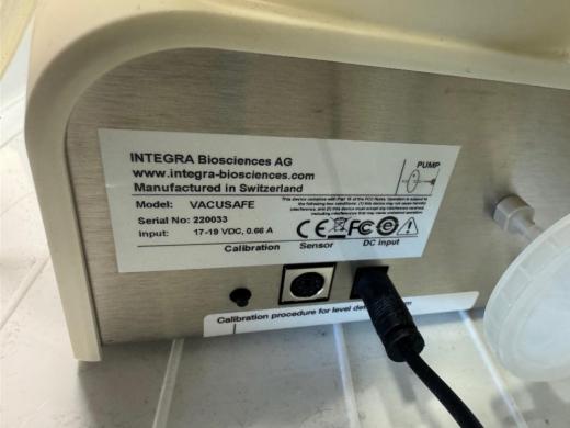 INTEGRA VACUSAFE Laboratory Vacuum Aspirator with Adjustable Vacuum Control-cover