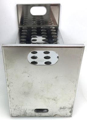 Stainless Steel Test Tube Rack for 48 Tubes of 11mm Diameter-cover
