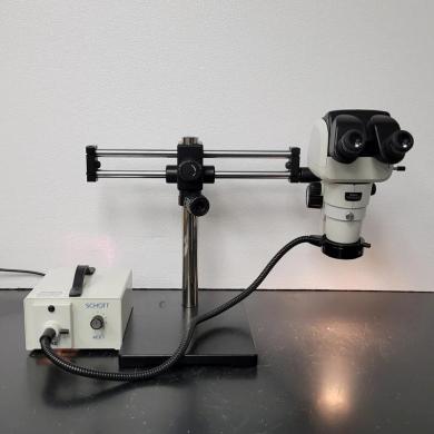Nikon Stereo Microscope SMZ800N with Trinocular Tilting Head and Boomstand-cover