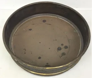Endecotts 8" Brass Frame Test Sieve Kit, ASTM E-11 Standard, Set of 6, 12 of 13
