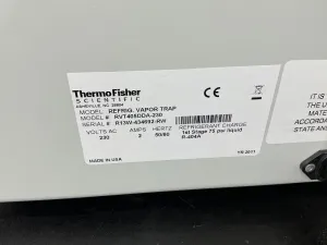 Thermo Scientific Savant RVT405DDA Refrigerated Vapor Trap for Vacuum Protection, 3 of 3