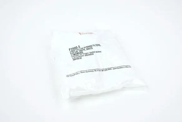 Thermo F2500-3 / F2600-3 30 mm PTFE Target Syringe Filters, 0.45 µm, Pack of 100