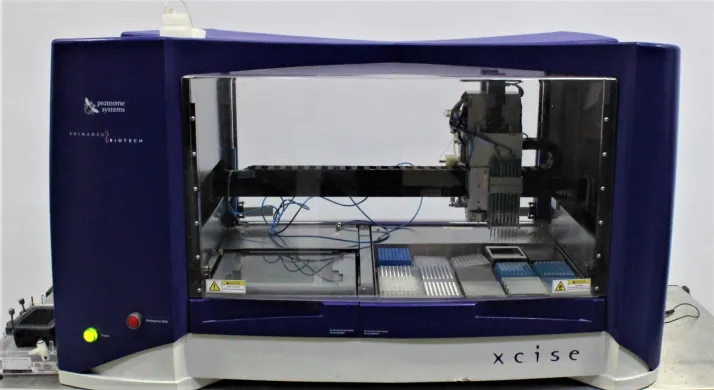 Shimadzu Xcise Automated Protein Sample Preparation System for Mass Spectrometry, 384 Samples Capacity