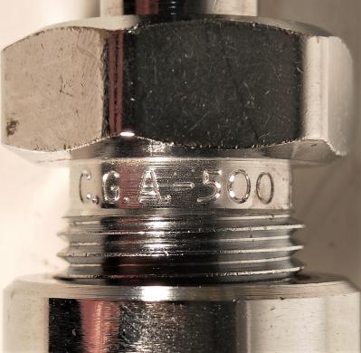 Pin-Indexed Oxygen Yoke CGA 500 for Medical Oxygen Cylinders-cover