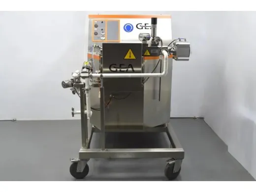 GEA Ariete NS3015HS 80 MPa High-Pressure Homogenizer – Skid-Mounted Sanitary System