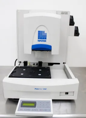 Matrix PlateMate 2X2 Automated Pipetting Workstation with 2X2 Head, 0.5-300 µL Range