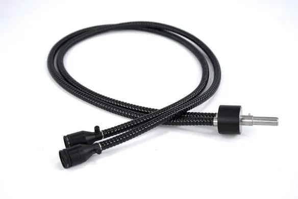 Schott Gooseneck Illuminator with 2 Heliopan E 19 Linear Polarizers, 2.5x