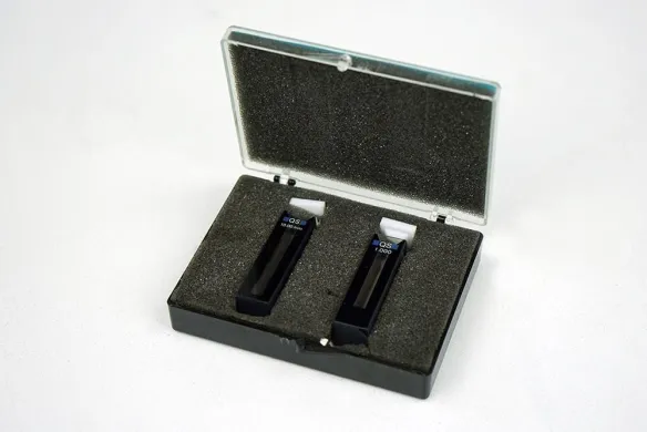 Hellma 108B-QS Suprasil Quartz Semi-Micro Cuvettes, 10 mm, Set of 2