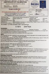 Cannon-Fenske CFRC-250 Certified Routine Viscometer Tube - Size 250, 3 of 19
