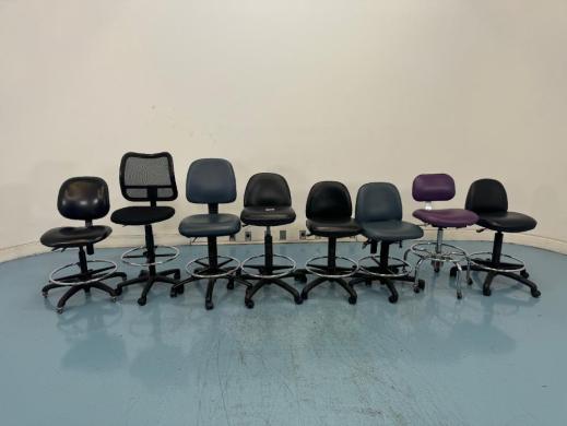Laboratory Stools – Set of 8 for Lab Workstation Seating-cover